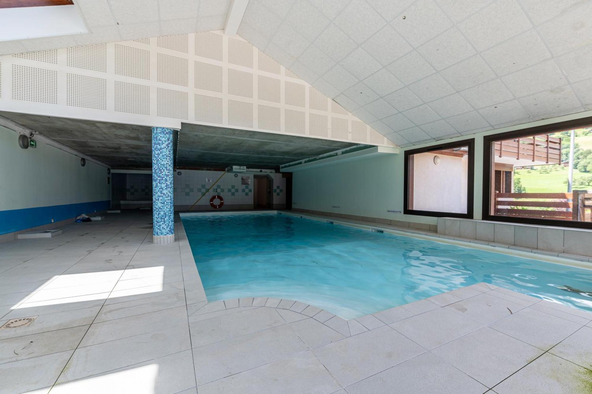 Chez Florent - Appt Vue Montagne Avec Piscine Flumet Bagian luar foto